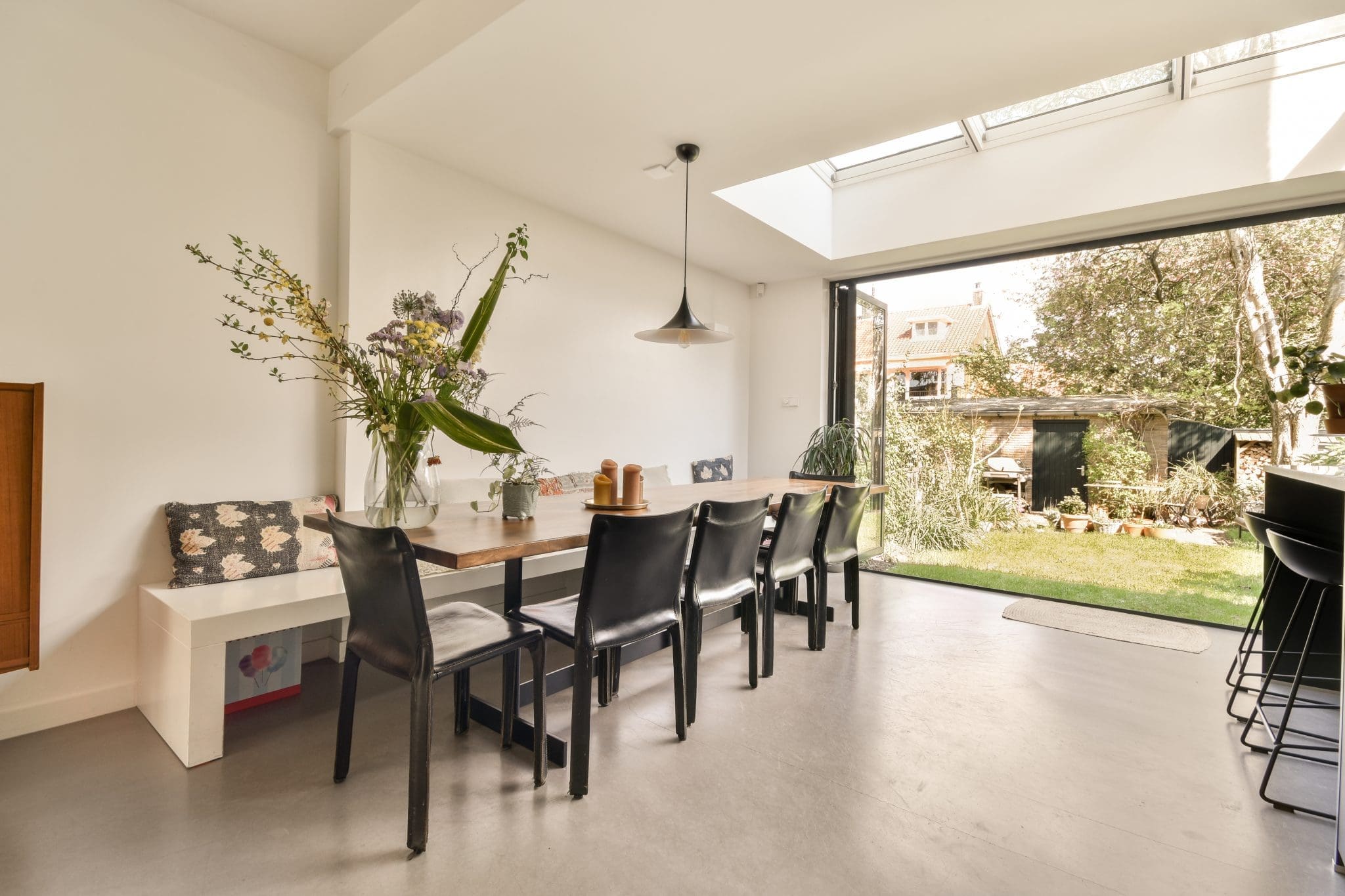 double or single house extension?